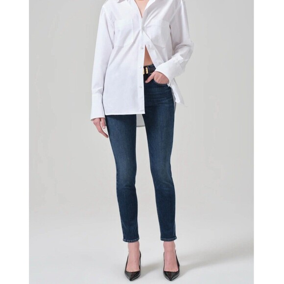 Citizens of Humanity‎ Sloane  Jeans 32 Baltic Skinny Flattering  MSRP $228 - Picture 1 of 14